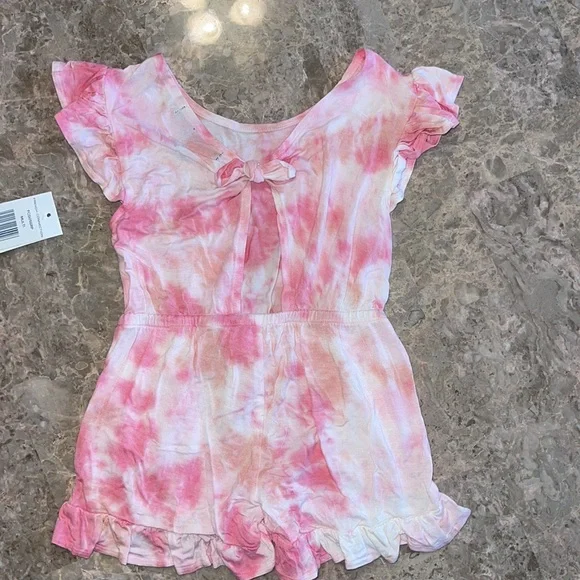 French Connection Tie Dye Romper Size 3T NWT - Picture 9 of 10